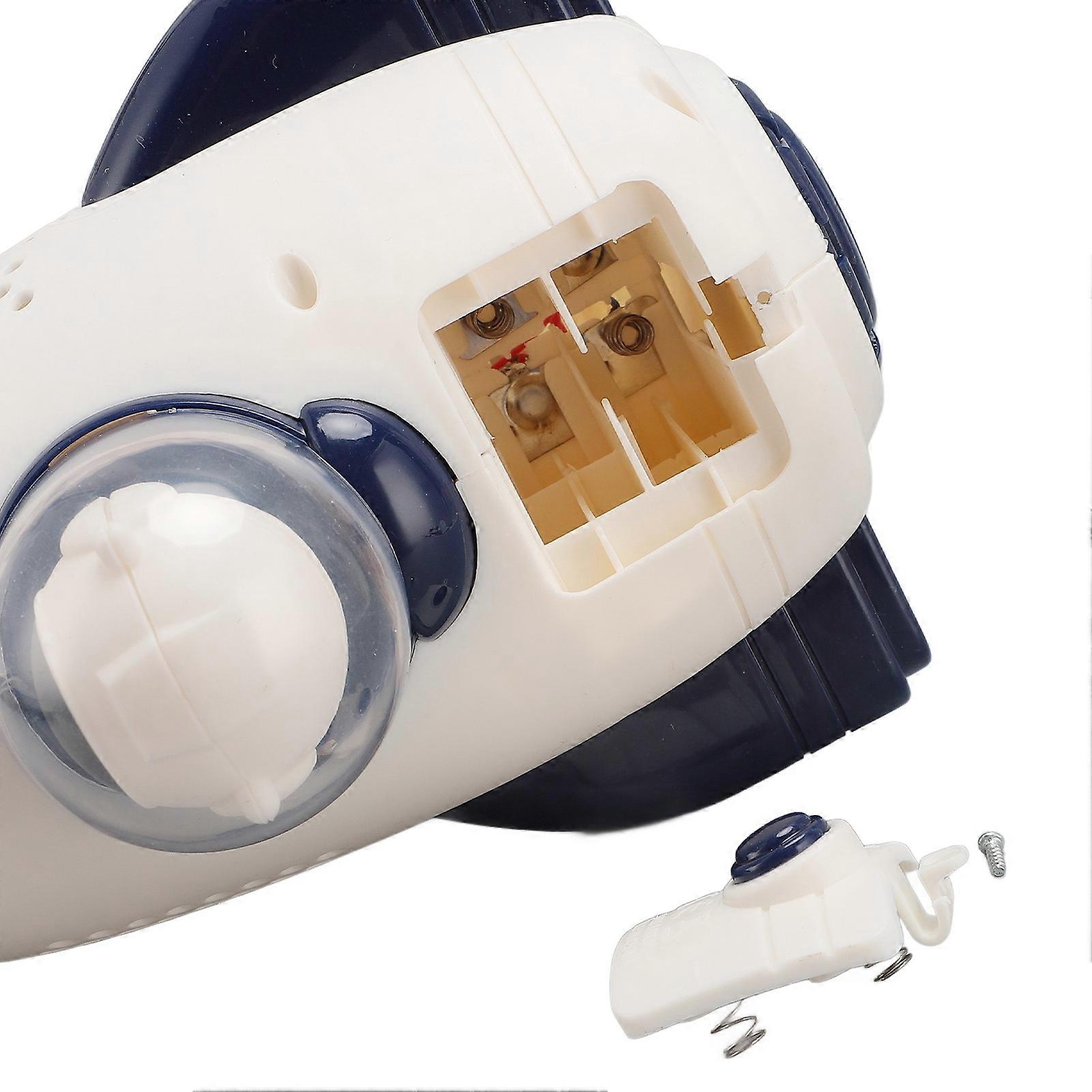 Automatic Bubble Blower with LED Light 90ML Solution Handheld Bubble Machine 10 Holes Bubble Maker for Kids Blue