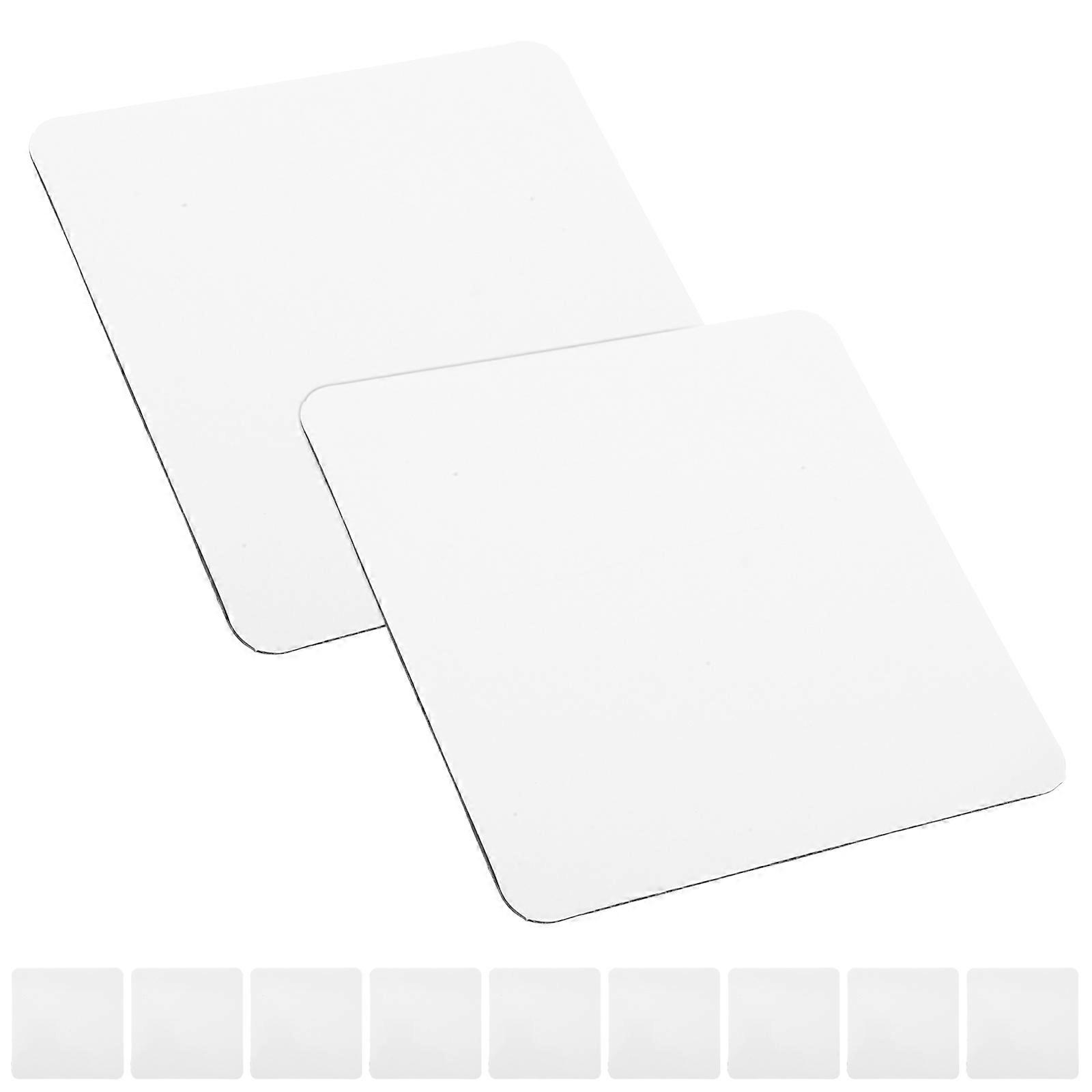 White Thickened Paper Cake Boards for Stable Display and Transport 25 Pcs Square Base