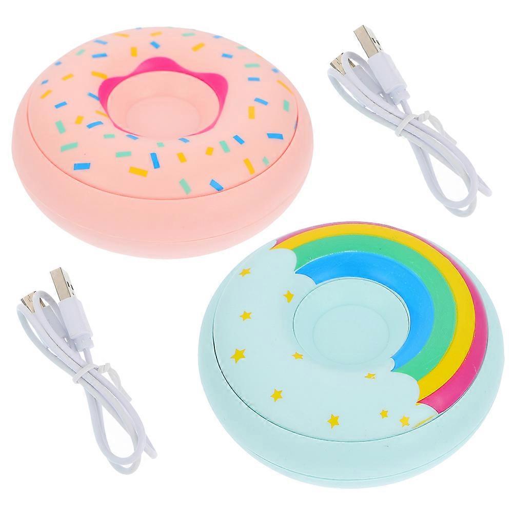 Portable Hand Warmer with Rechargeable Battery for Warming Use Assorted Color Plastic Mini Size