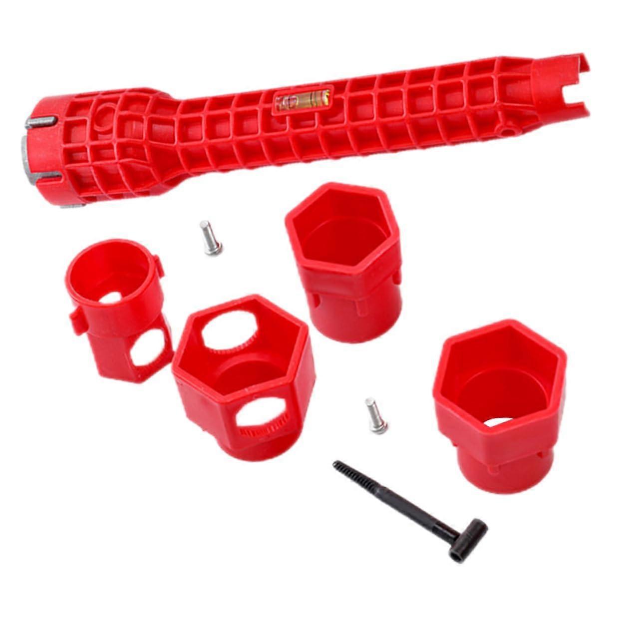 1 set of tools for basin faucets, plumbing tools, pipe wrench, faucet for sink, undersink faucet wrench, undersink faucet wrench, faucet tool
