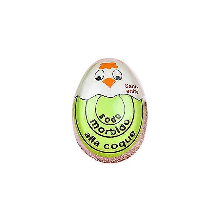 Boiled Egg Timer Reminder Color-changing Cartoon Egg Timer, Specification: Green Chick
