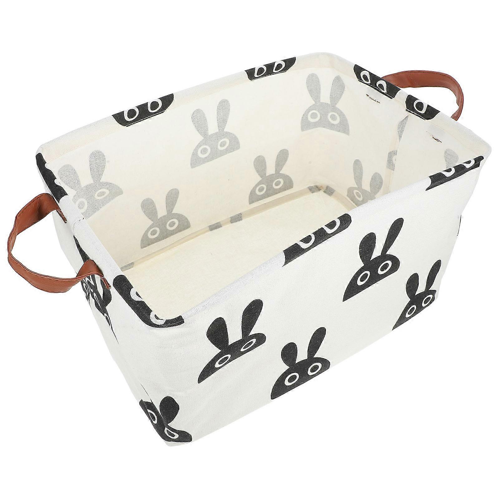 Cotton Pet Storage Box with Handles – Organizer for Dog Clothes & Accessories, Space Saving & Tidy Solution for Home or Nursery