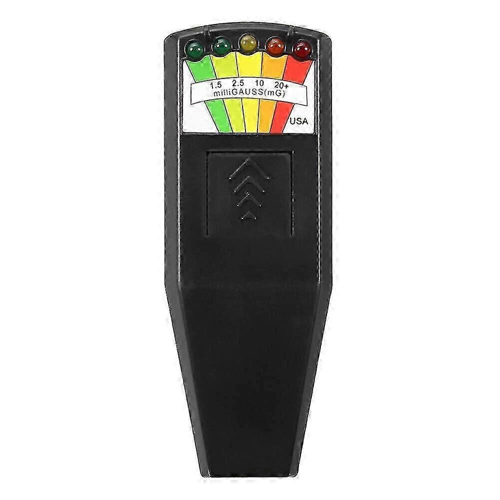 Digital Electromagnetic Field Radiation Tester Handheld 5 LED Gauss EMF Meter