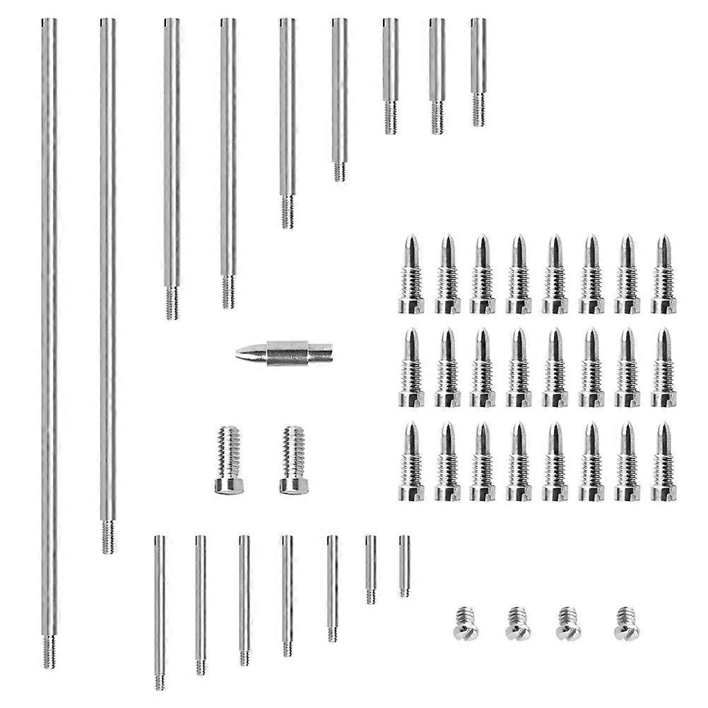 Saxophone Repair Tools Alto Saxophone Accessory Set Tighten Loose Screws Musicians Silver 0.27x0.27x16.6cm 1Set