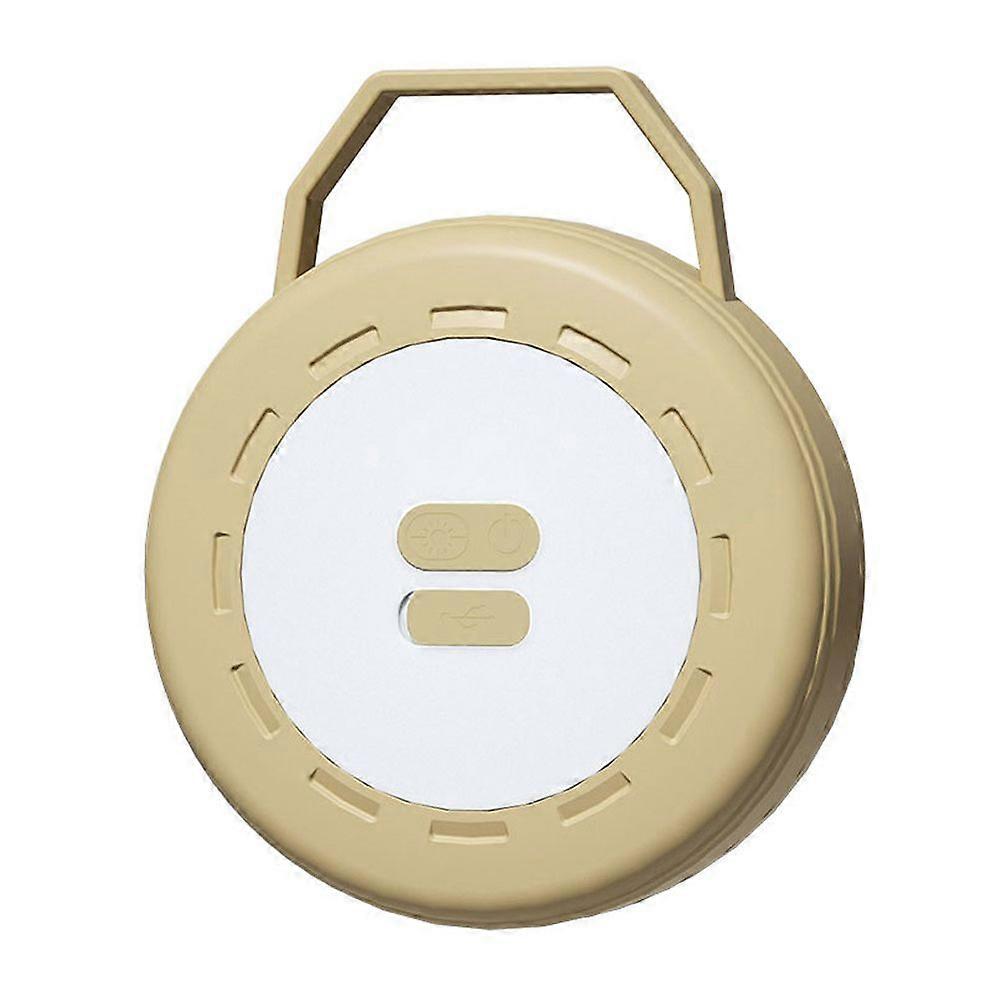 Portable LED Camping String Light 2 in 1 Multifunctional Campsite Ambient Lamp Waterproof Tent Light with 7 Lighting Modes for Camping Hiking Courtyar