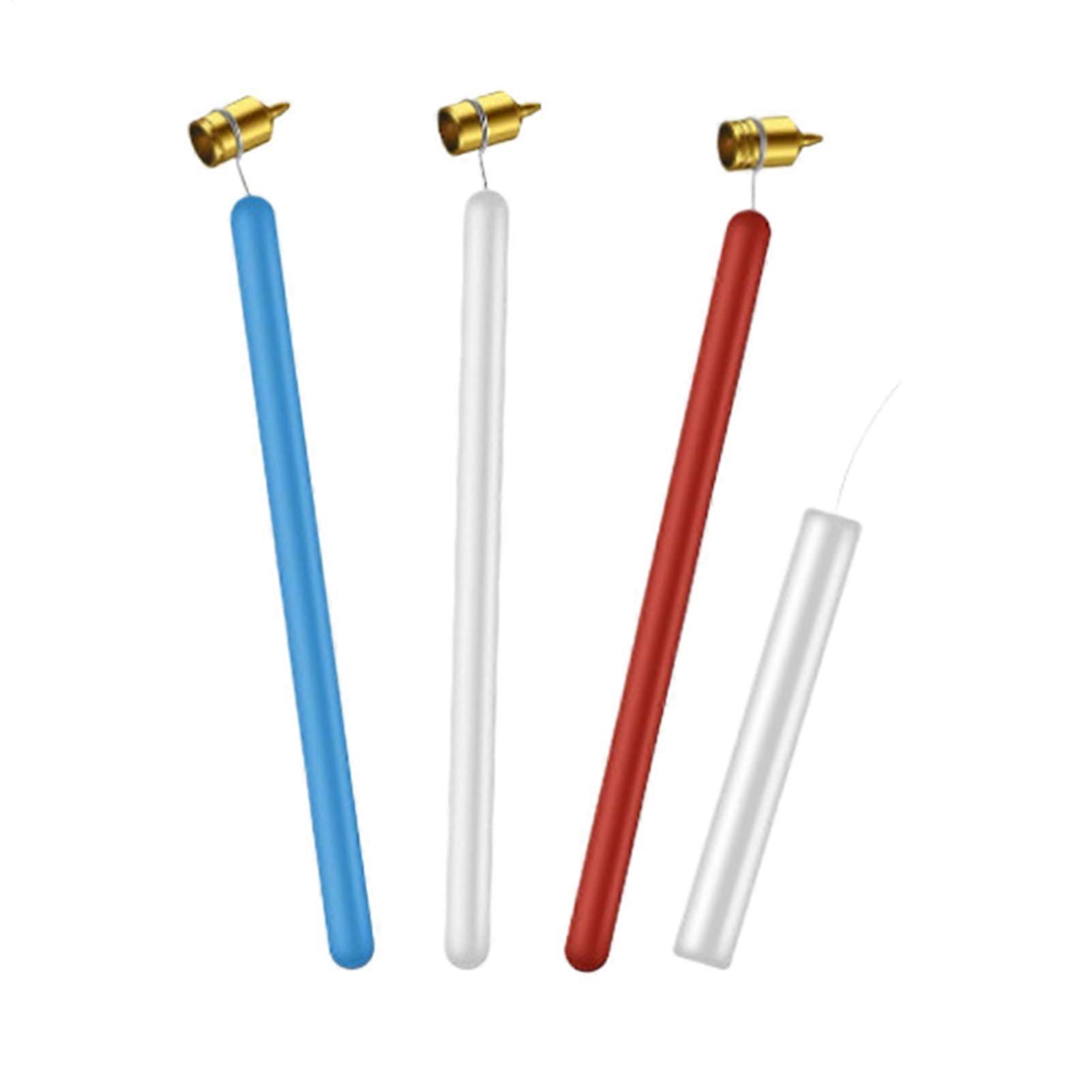 Egg Decorating Pens, Slanted Line Colouring Pen Set, Hot W Axis Applicator, Precision Liquid Pen for Easter Eggs