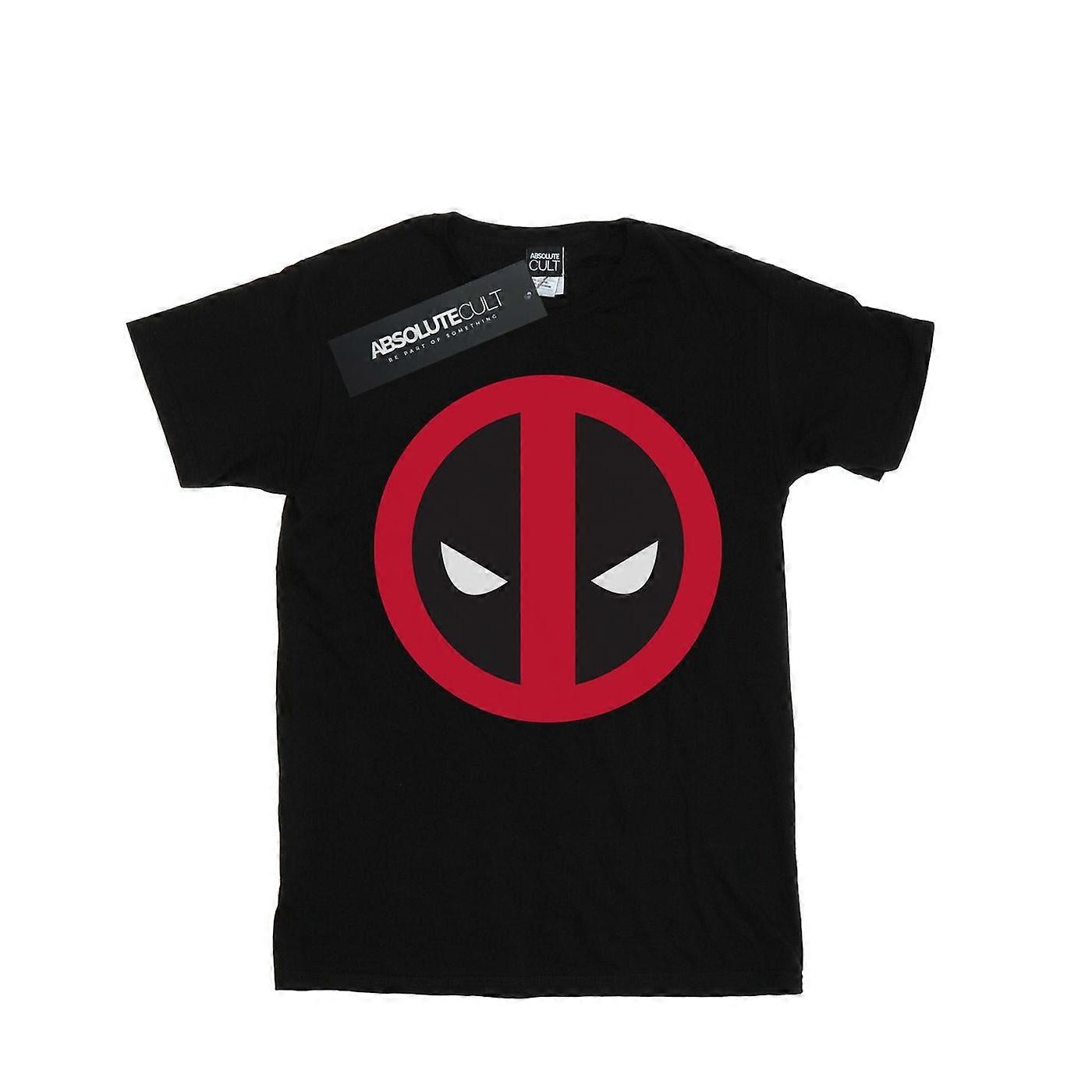 Marvel Mens Deadpool Large Clean Logo Tricou
