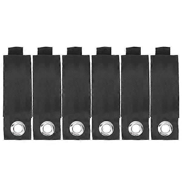 6 pc hook and loop storage straps extension cord organizer hanger cable straps.