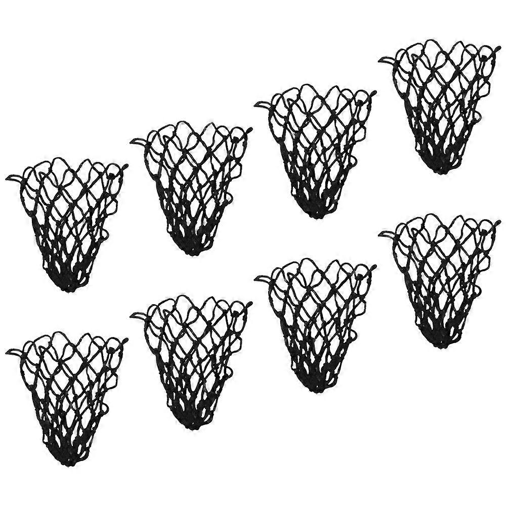Pool Table for Storage 8Pcs Cotton Billiard Table Basket Black