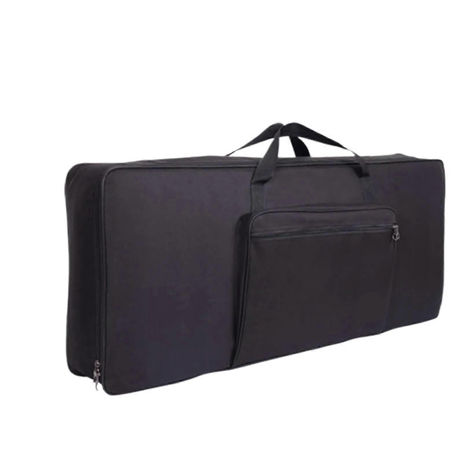Piano keyboard cover bag for piano keyboard, keyboard bag, bag for instrument keyboard, waterproof protective cover for electronic piano 61 key black
