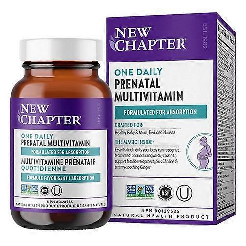 New Chapter One Daily Prenatal Multivitamin, 30 Tabs