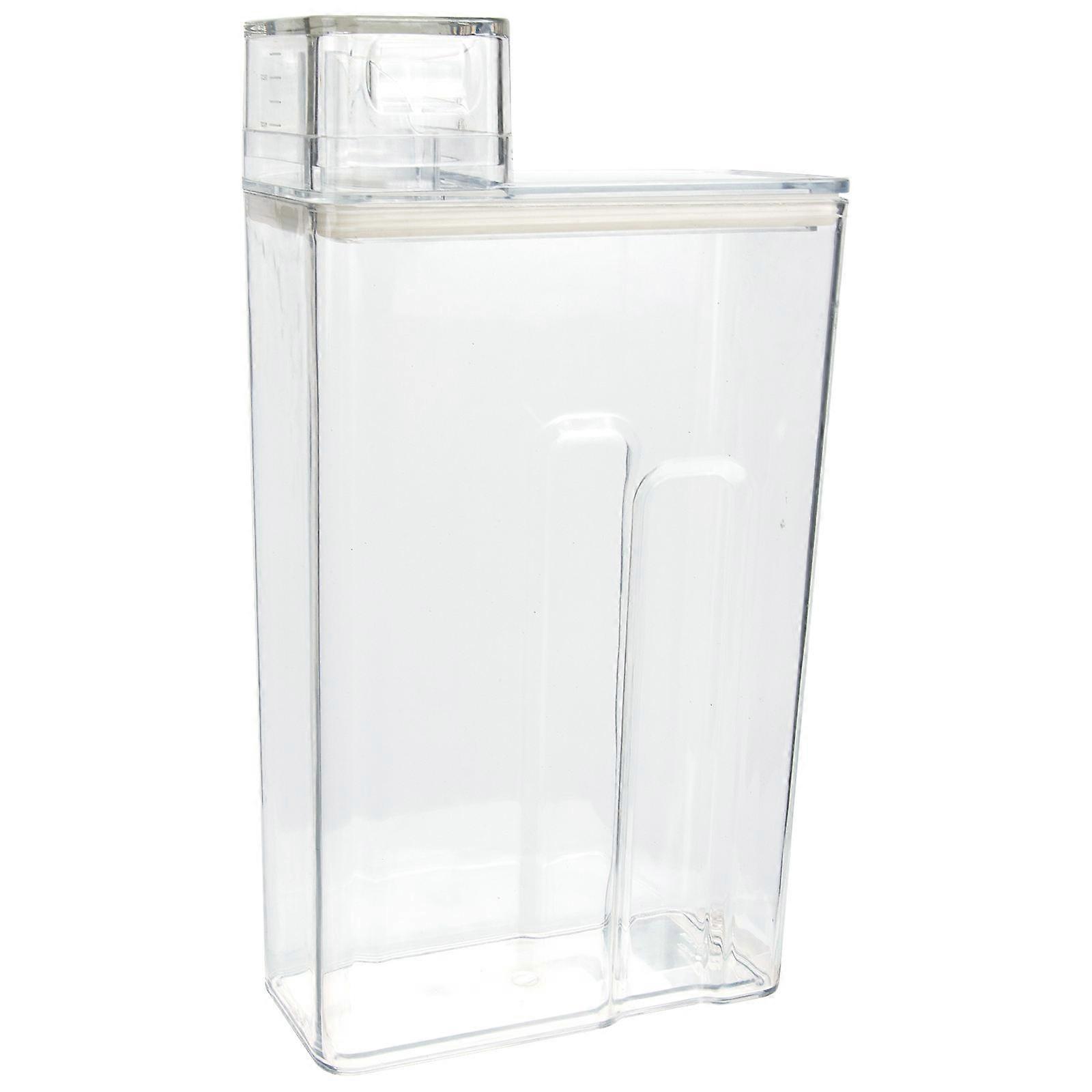 Transparent Laundry Bottle Practical Sub Bottle for General Users Use 23.5X12.5CM Convenient 1Pcs