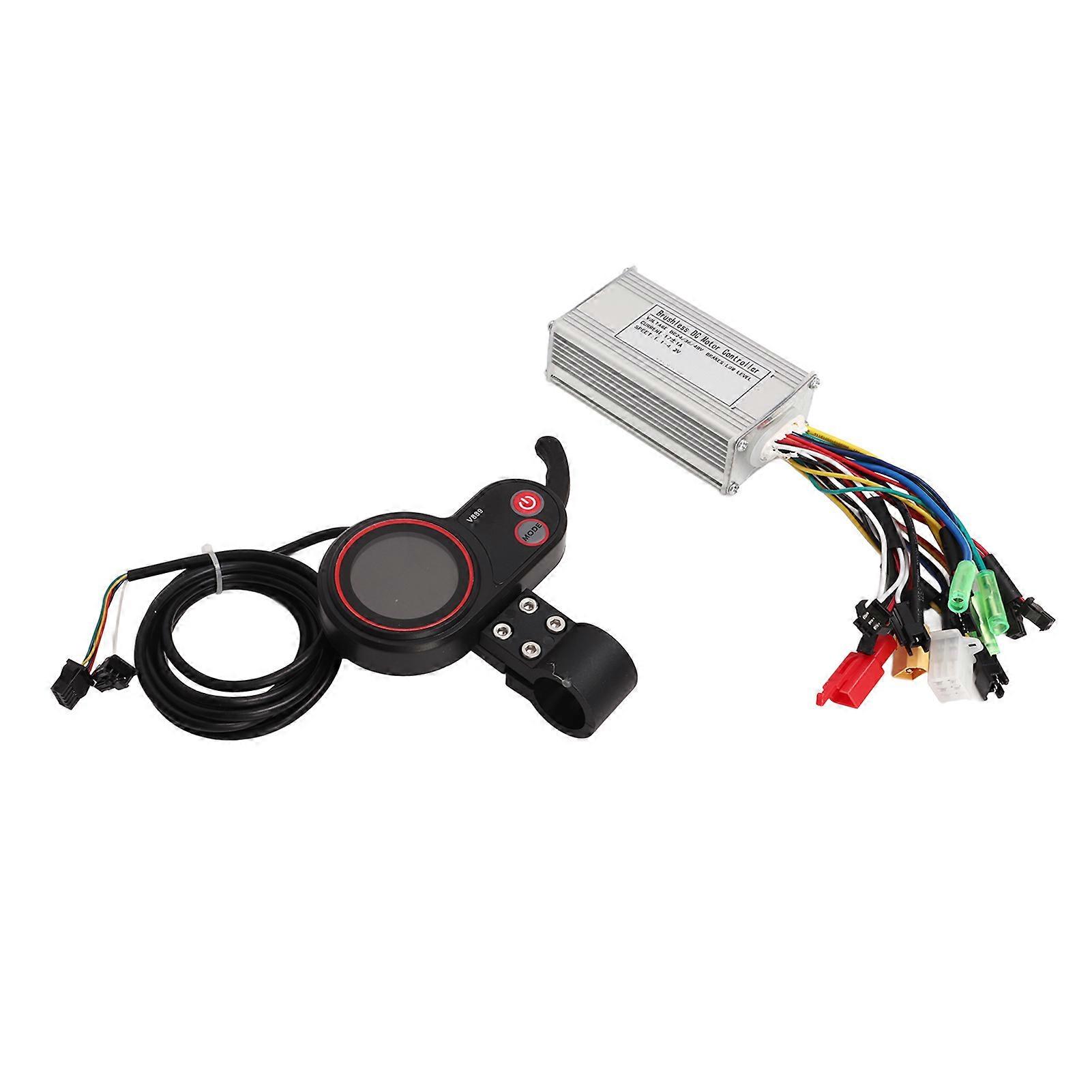 Electric Scooter Controller LCD Display Screen Sine Wave 3 Modes 17A 24V 36V 48V 