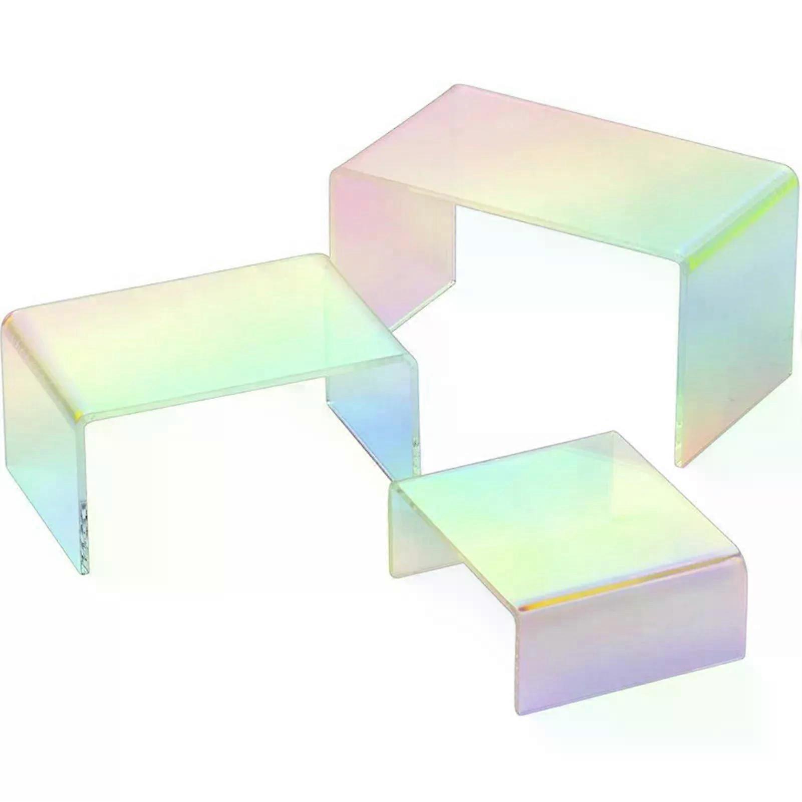 Acrylic Display Shelf Small Acrylic Product Shelves for Perfume Makeup Display Cabinet Acrylic Display Stands Clear Display Stand
