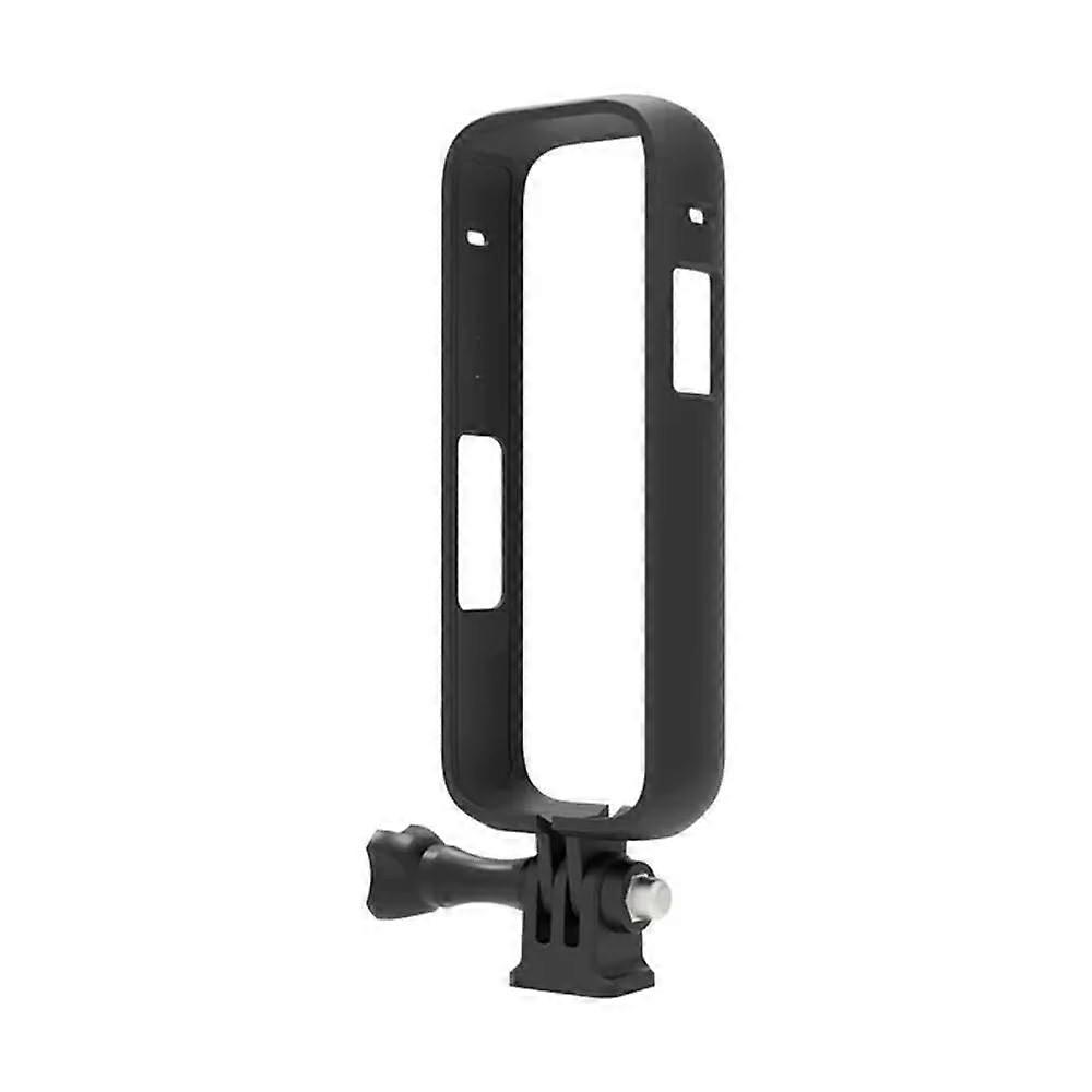 Protective Camera Housing Frame Case Black for Insta 360 X4 Action Cameras with Anti-Fall Mounting Accessories