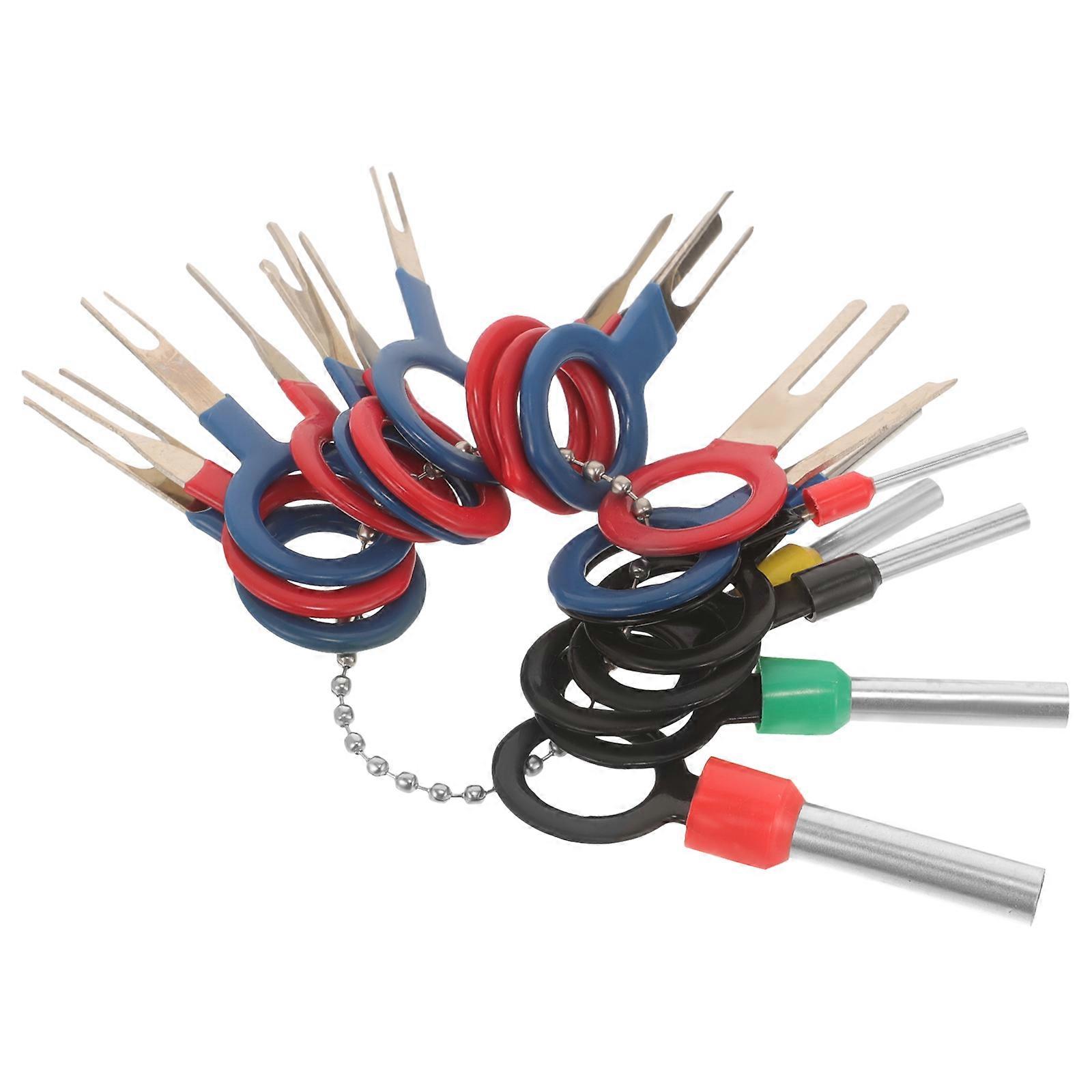 Automotive Tools Pin Removal Tool Needle Extraction For Electrical Repair Multi Functional Design 18 Pieces