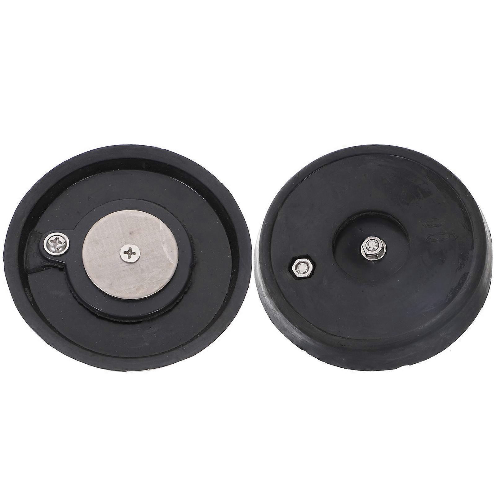 Pump Rubber Cup 2Pcs High-Grade Rubber Water Pumping Solution For Hand Pump Enthusiasts In Black Color