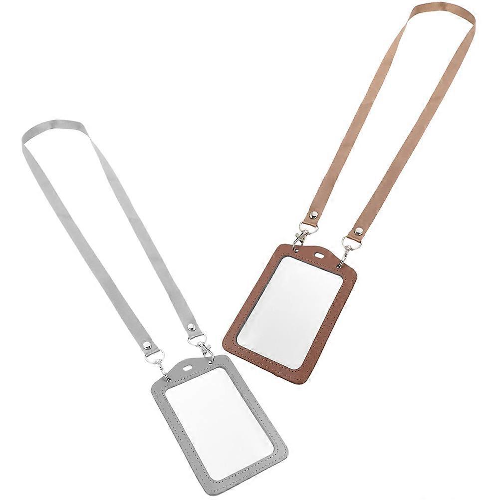 Clear Badge Holder Sleeve Protective Card Holder for Organized Storage Assorted Color
