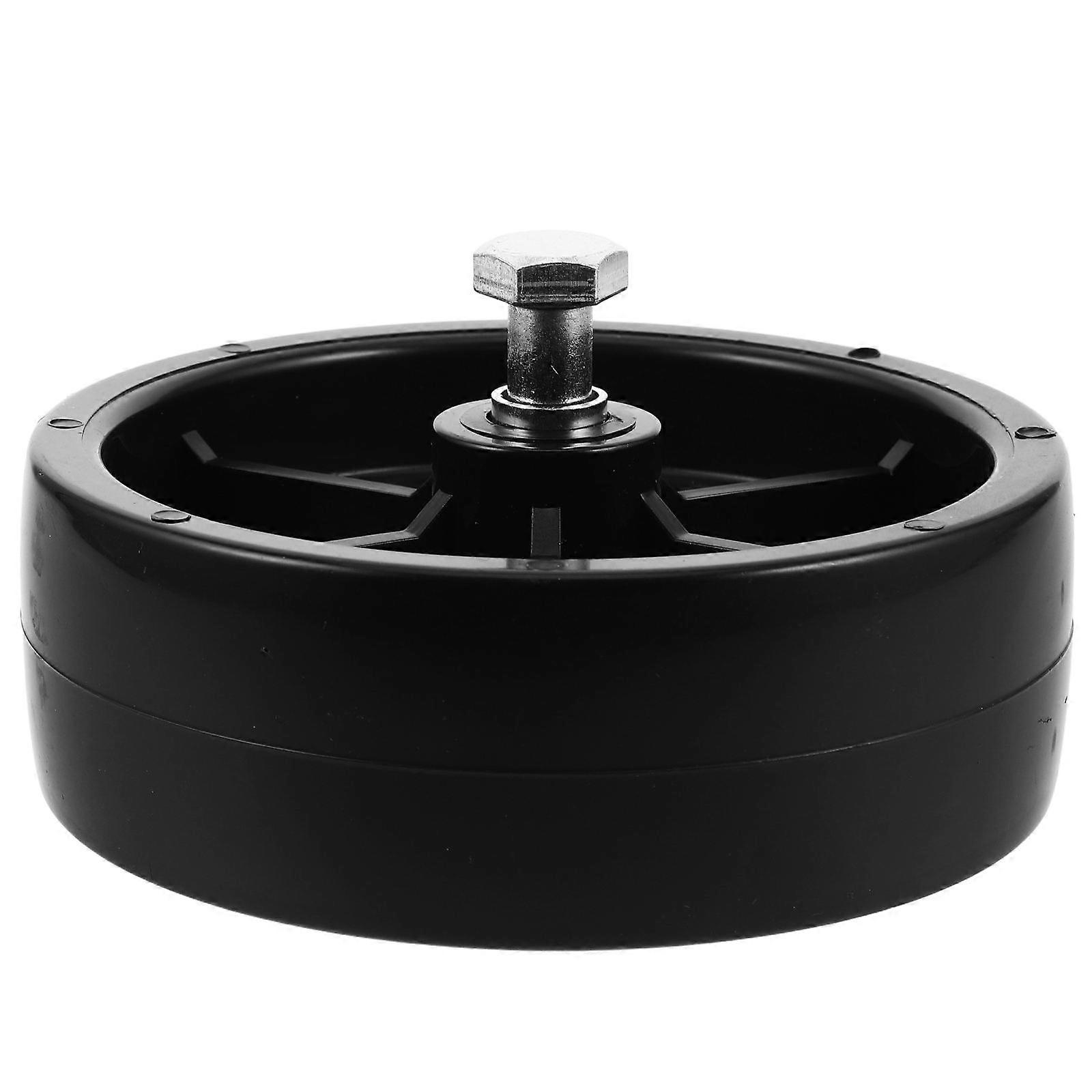 Heavy Duty Trailer Jack Wheel Replacement Set Lightweight Plastic Caster for Easy Installation, Strong Support and Portable Use