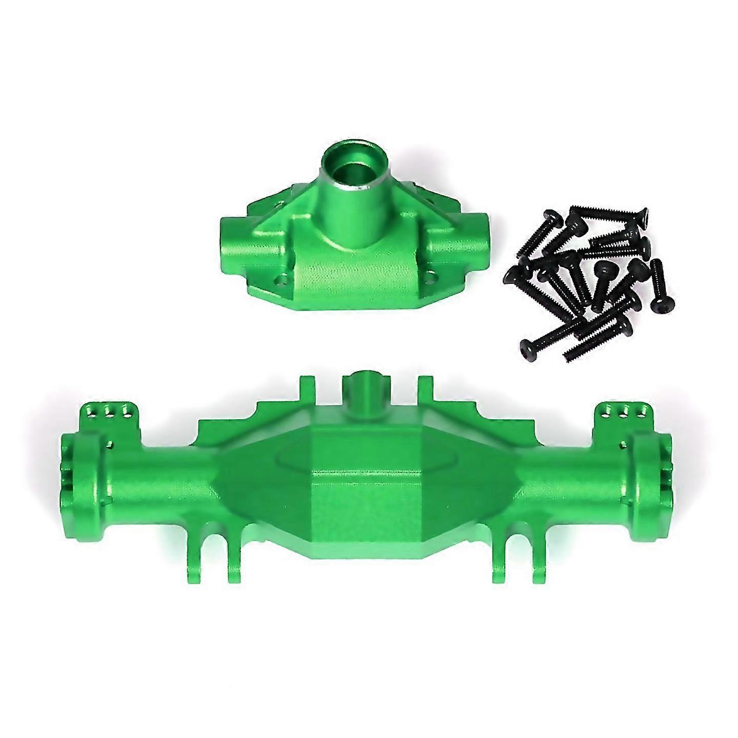 For Rc Car Upgrade Quick Release Front Rear Axle Bridge Shell Kit Green