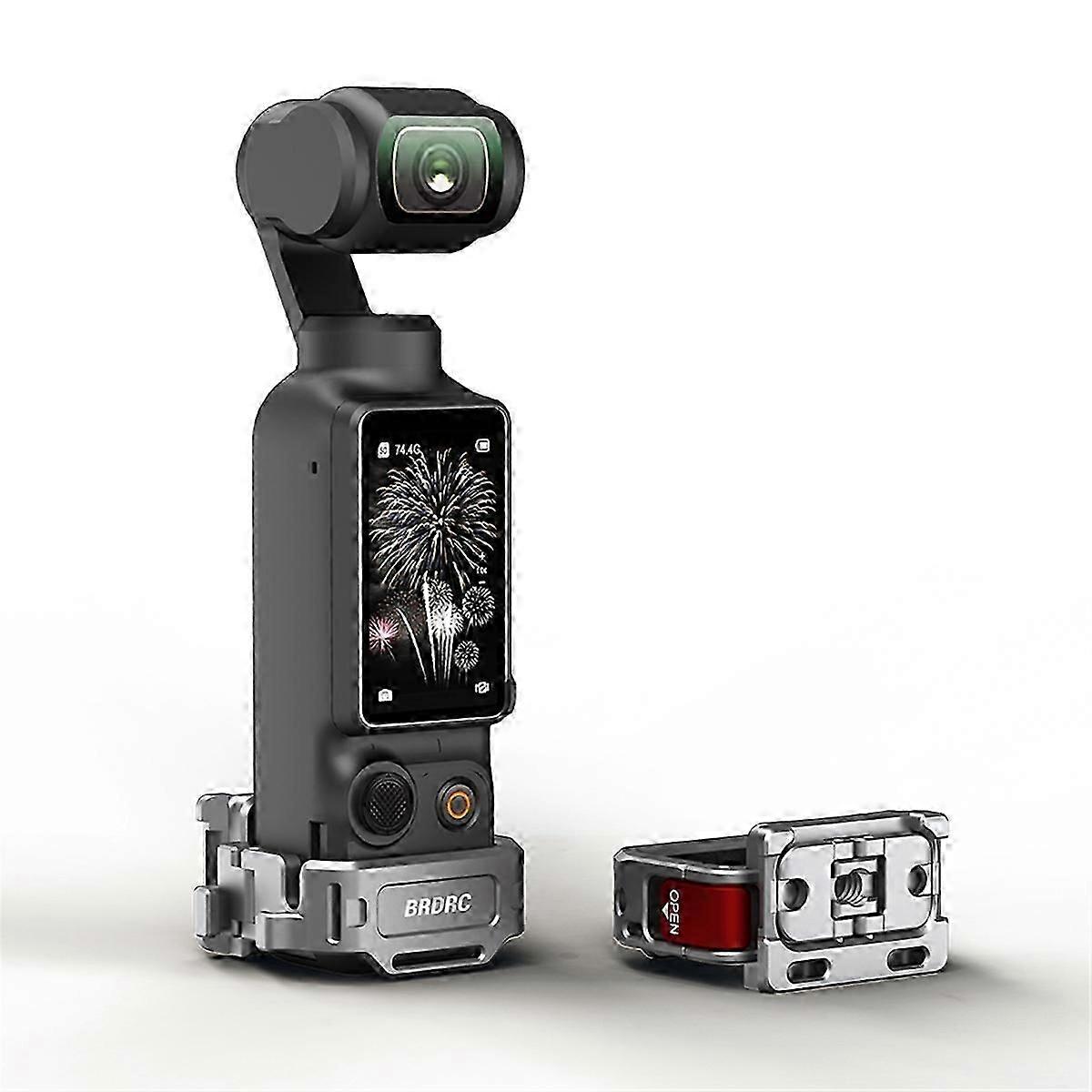 Magnetic Adapter Frame for Pocket 3 Camera Expansion Bracket Desktop Mount Base