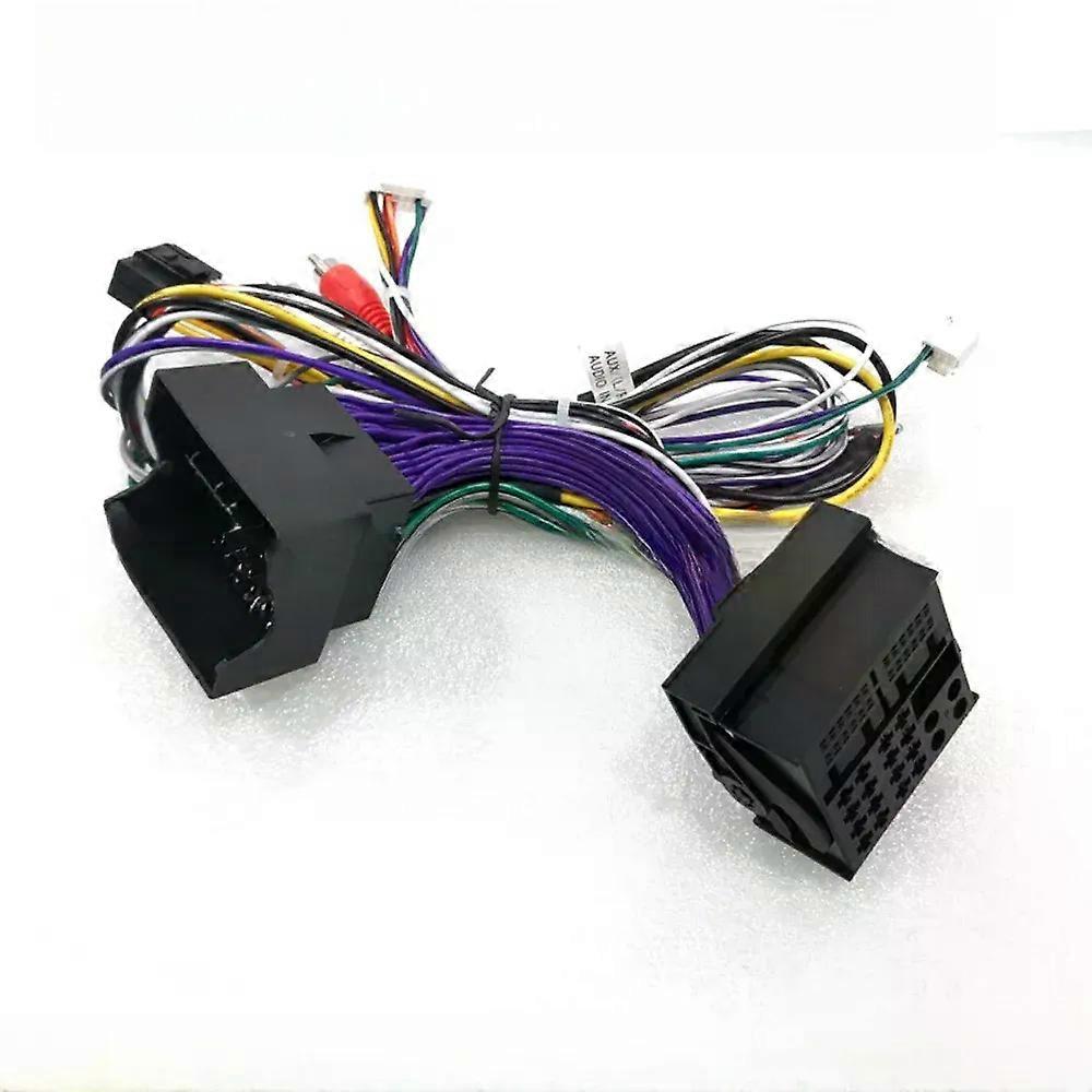 Car Radio Canbus Box Adaptor Hiworld for Peugeot 407 2004- 2011 Save CD Function Wiring Harness Cable Android 16 Pin Power Cable