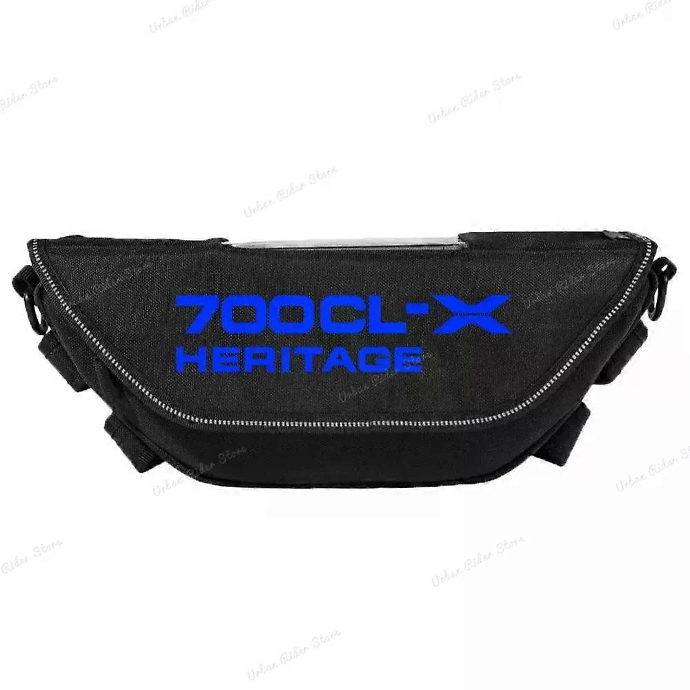 ل CFMOTO 700cl-x Heritage 700cl-x دراجة نارية المقود حقيبة سفر دراجة نارية حقيبة تخزين المقود للماء والغبار