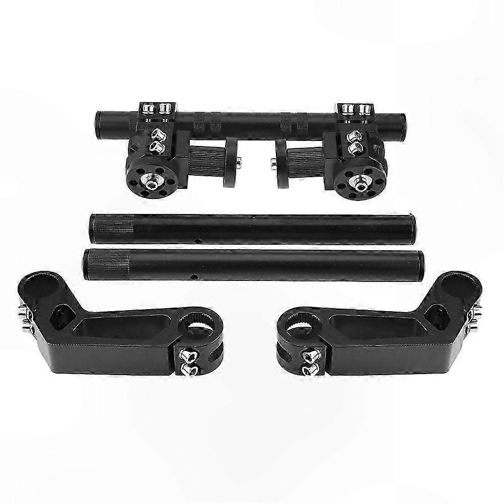 Adjustable CNC Handlebar for 125cc Dirt Bikes, 22mm Motorcycle Steering System, Black