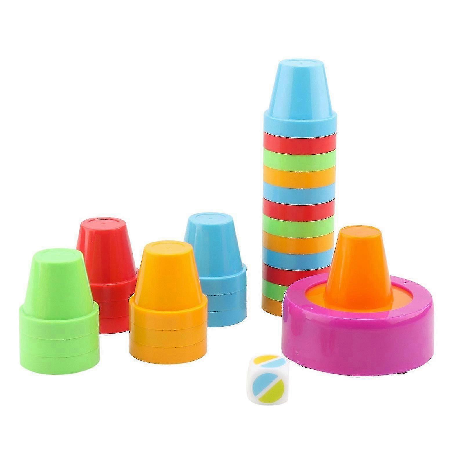 Children's Adult Competitive Cup Cup Double Three Desktop Puzzle Interactive Game