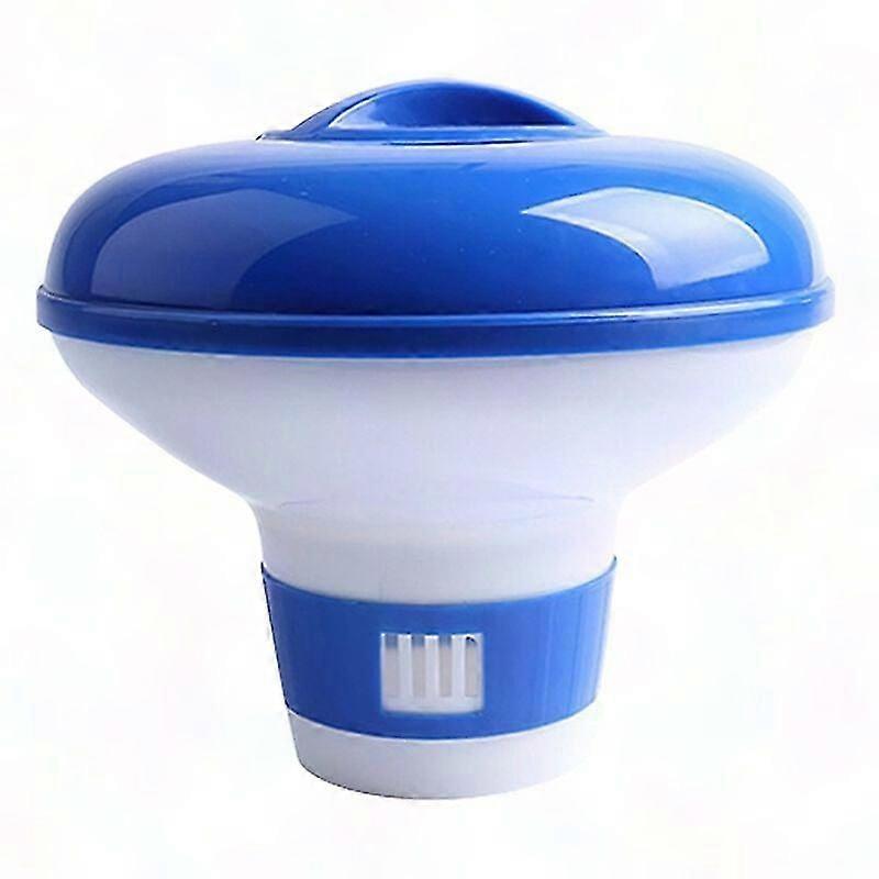 Floating Pool Chlorine Tablet Dispenser - Automatic Spa Water Disinfection Box