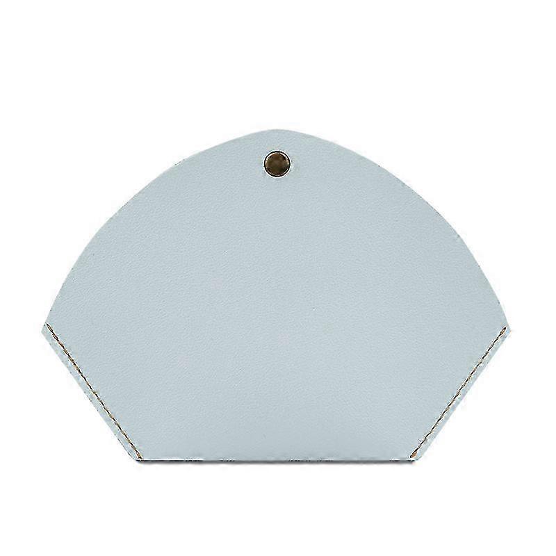Portable Storage Bag for Mask PU Leather Dustproof Mask Clip Reusab...