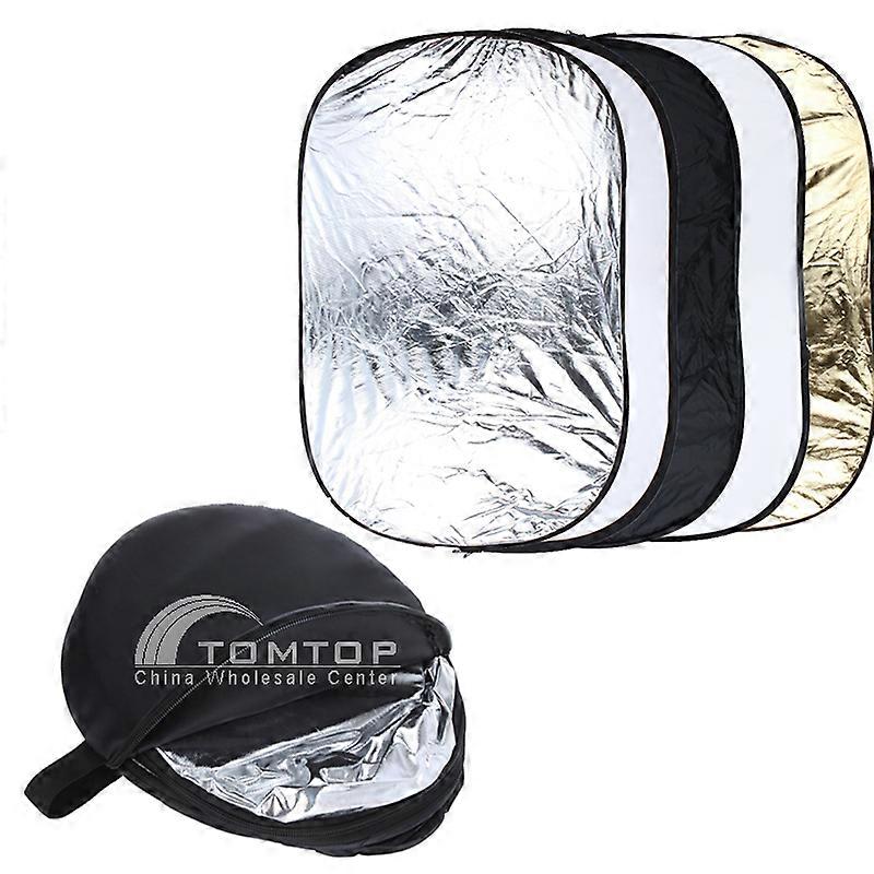 24 x 36 inch 5 in 1 Portable Photography Studio Multi Photo Collapsible Light Reflector 60 x 90cm