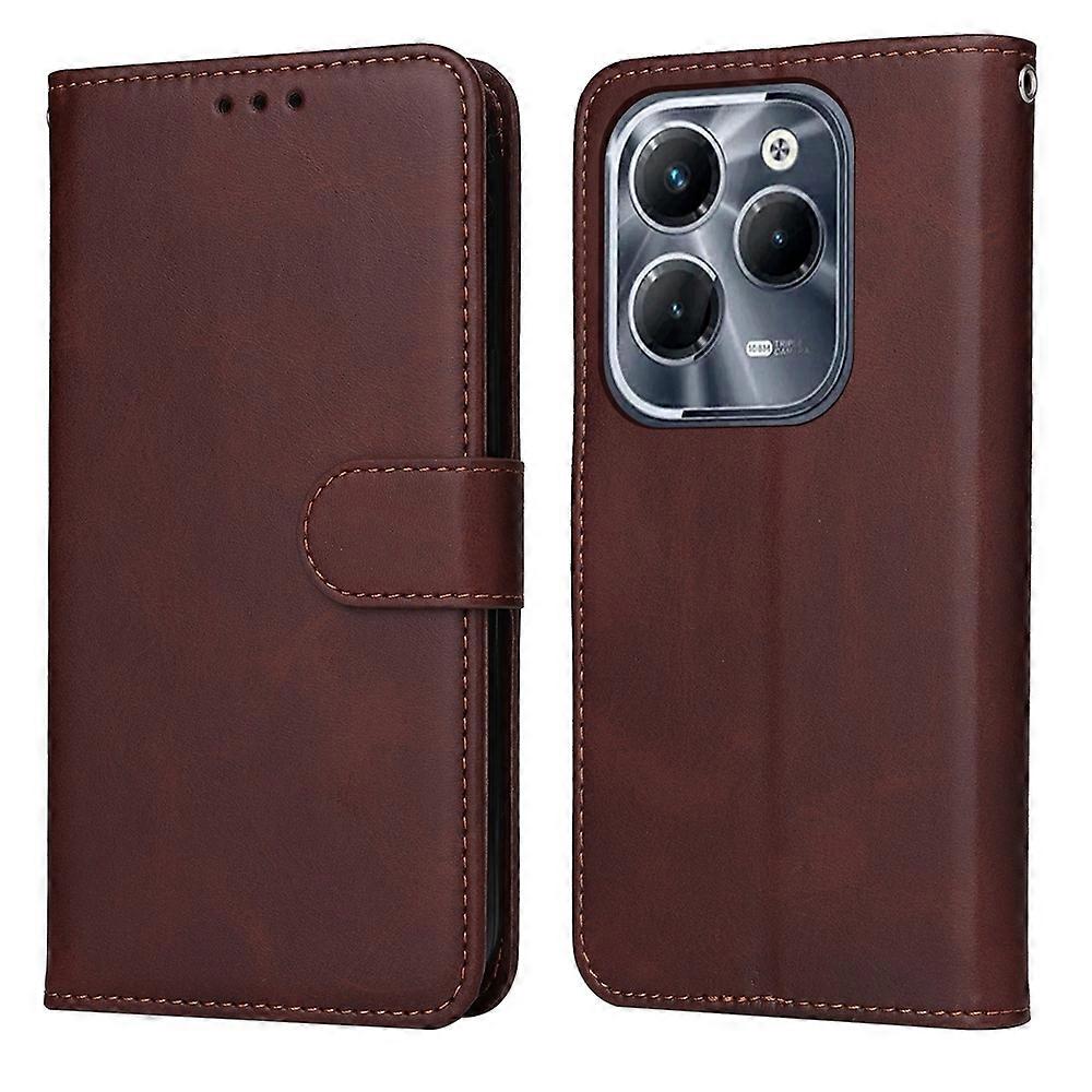 Classic Calf Texture Flip Leather Phone Case