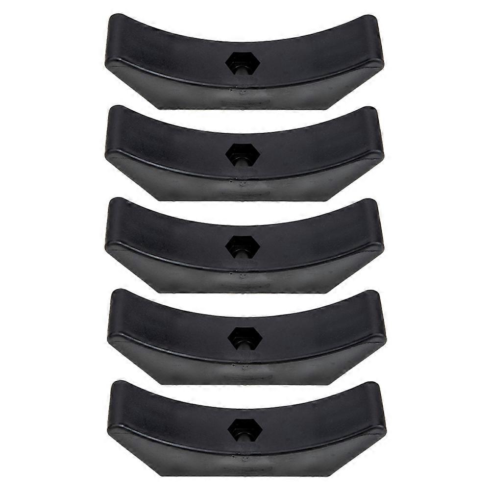 Dumbbell Display Rack Dumbbell Placement Rack for Fitness Enthusiasts Black Pp Material Holds Dumbbells 5Pcs