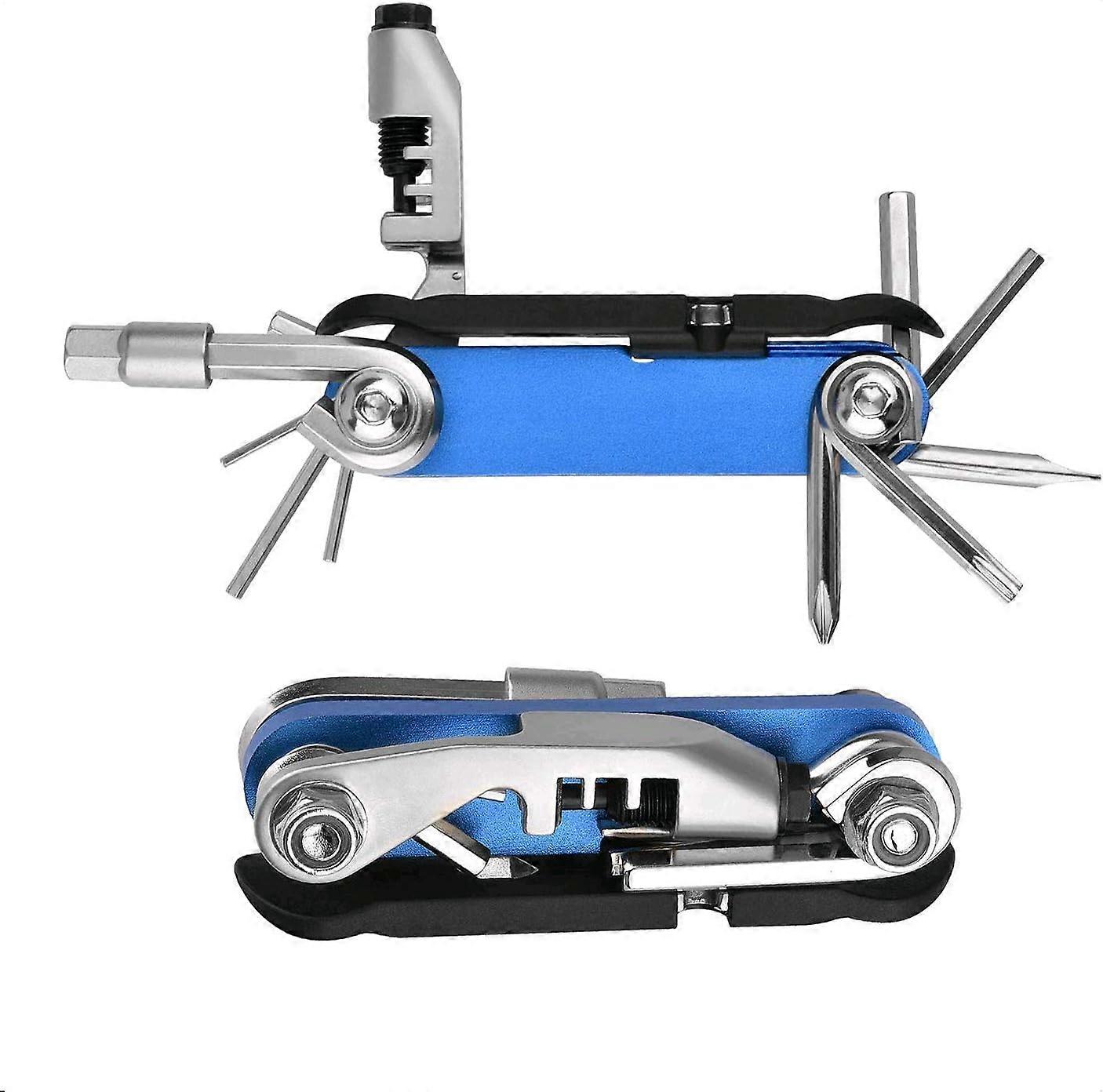 Bicycle Multi-Tool Pocket Multi-Tool X in 1 Multitools Bike Multi-Tool Multifunction Portable Stainless Steel Bicycle Tool Kit
