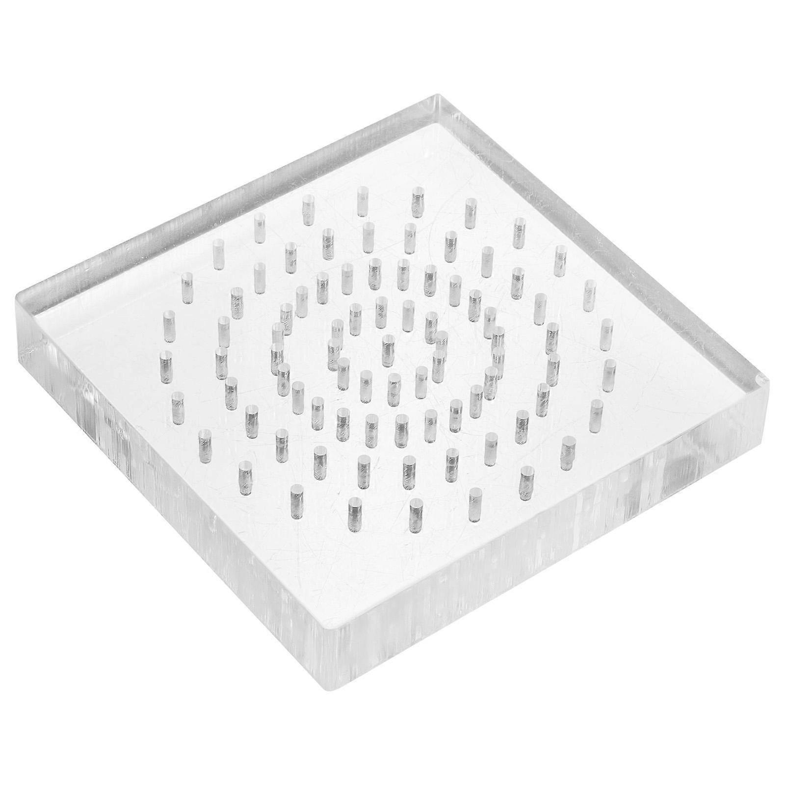Clear Acrylic Display Stand for Various Collections Dolls Crafts with Transparent