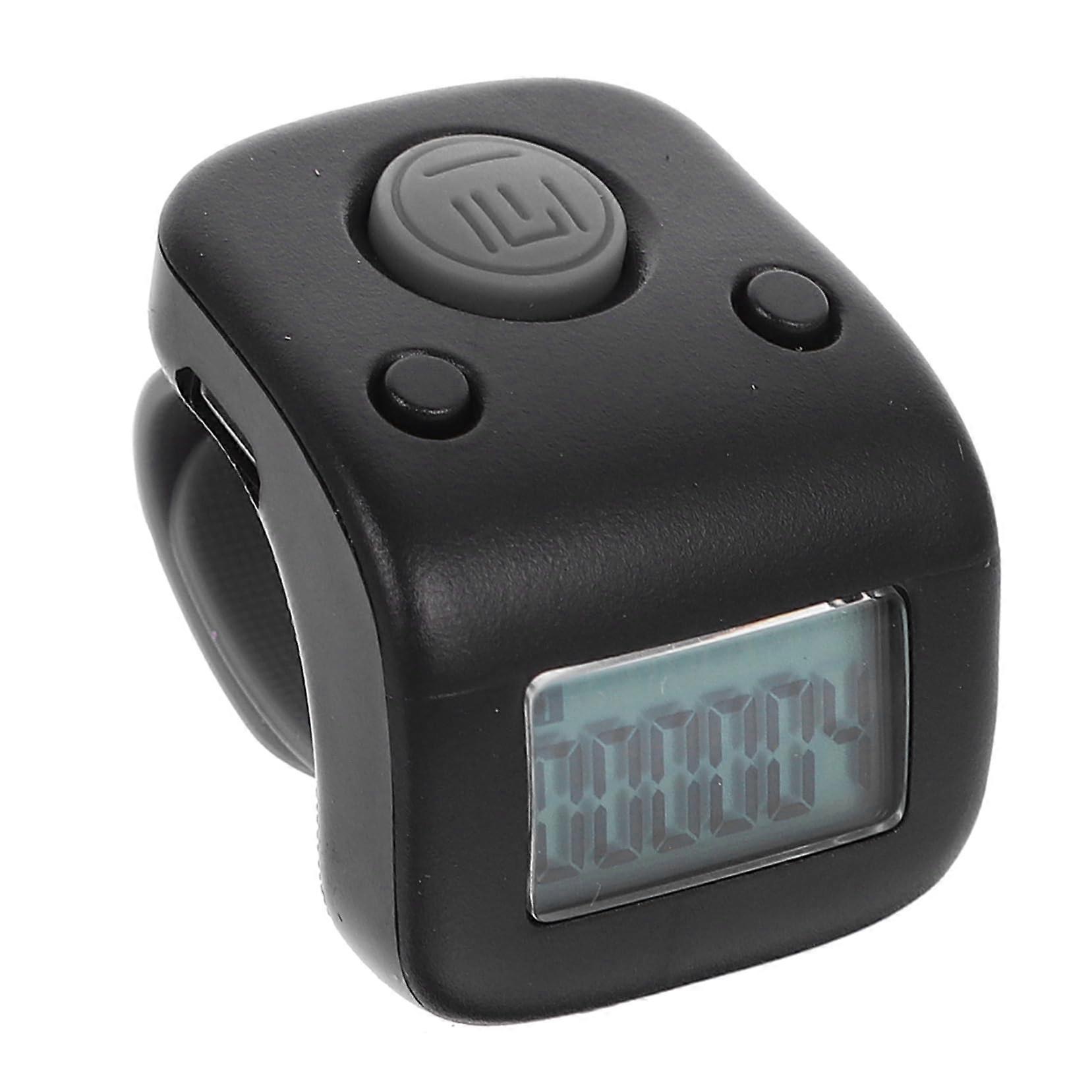 Silent Digital Finger Counter With Rings, Click Counter For Swimming, Flexible Rechargeable Design, Mute Operation