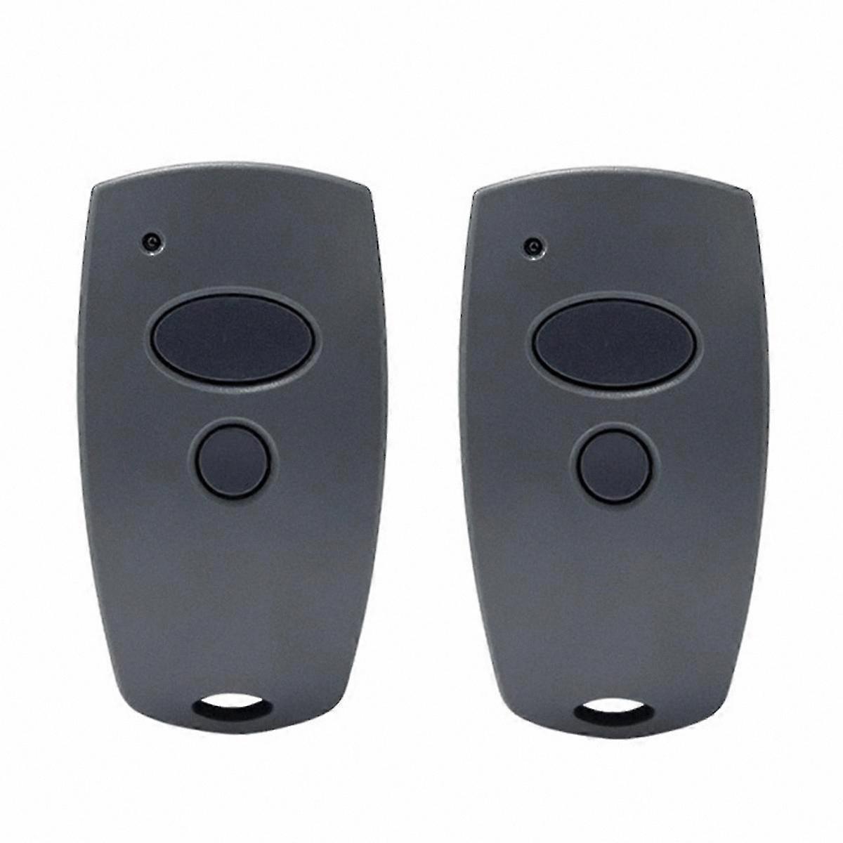 2 Pack 868.3 MHz Wireless Garage Door Opener Remote Control Replacement for Multi-Frequency Compatible Systems