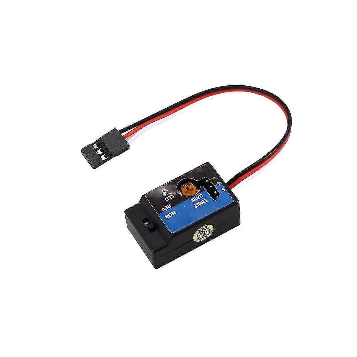 High-Performance Drift Auxiliary Gyro for D12 Mini RC Truck - Flat Running Modification