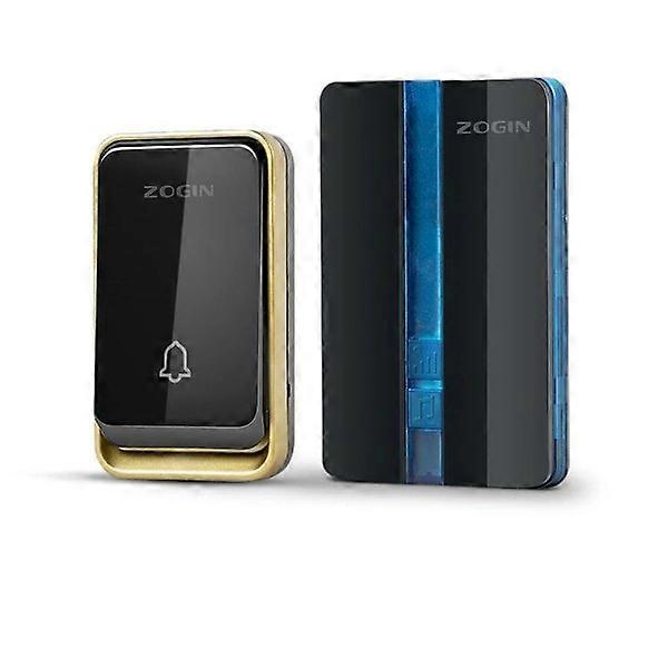 Wireless Doorbell Waterproof Self-Powered Button Intelligent Door Bell Set Home