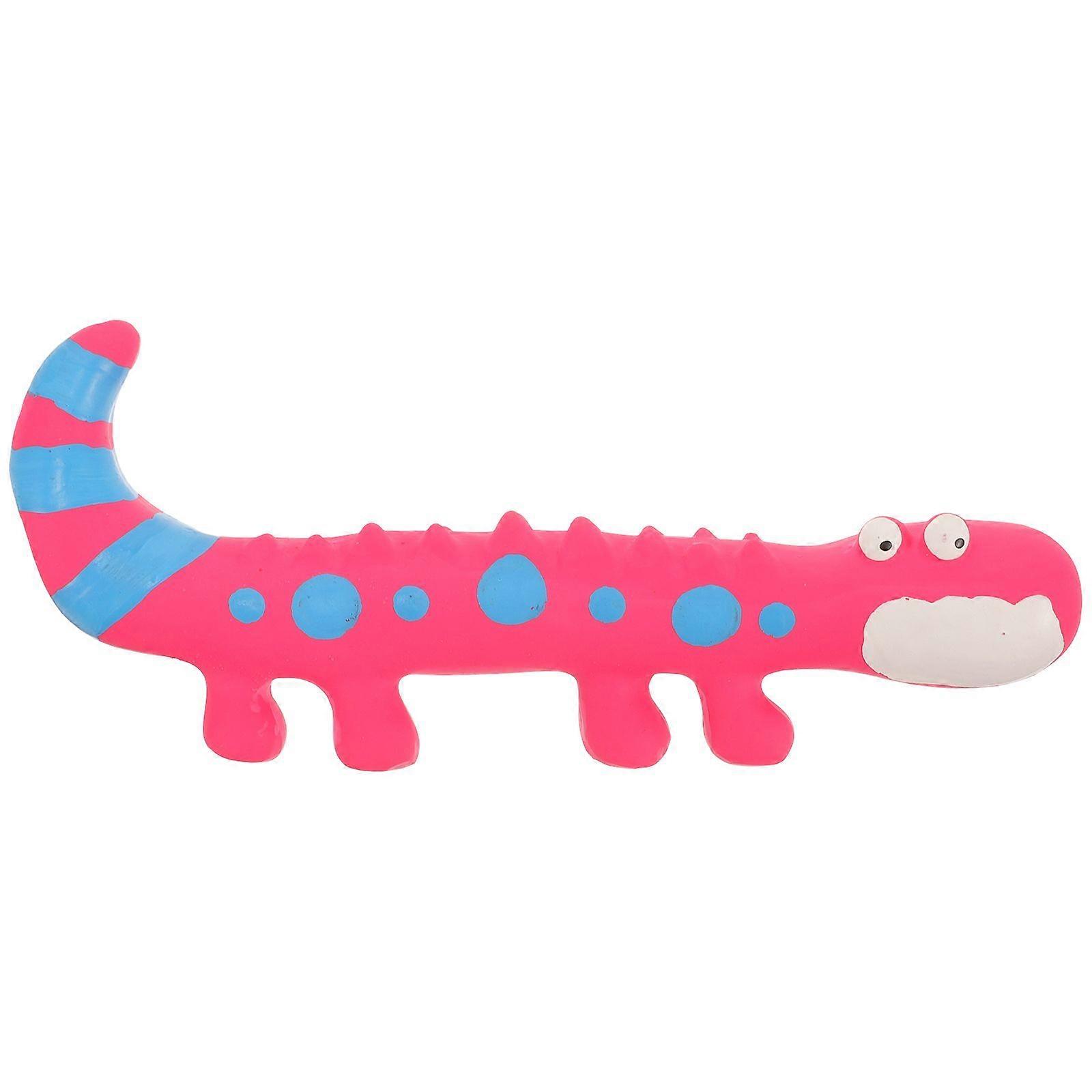Lizard Shape Dog Chew Toy Squeaky Dog Toy Dog Chew Toy Puppy Chewer Puppy Supply