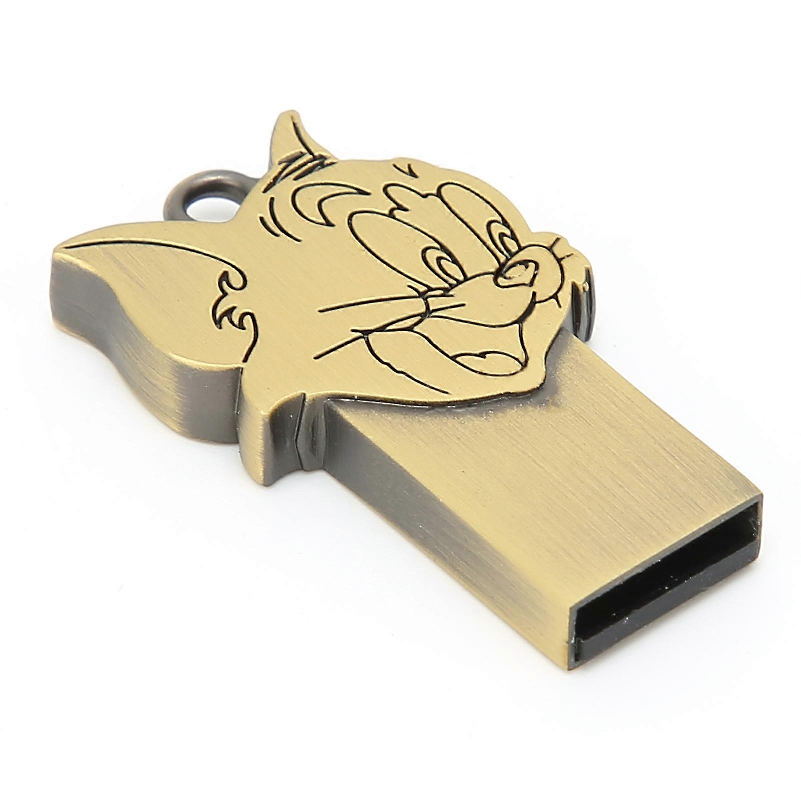 USB Flash Disk Portable Waterproof Metal 2.0 Drive Storage Memory Stick for Data Transmission Sharing