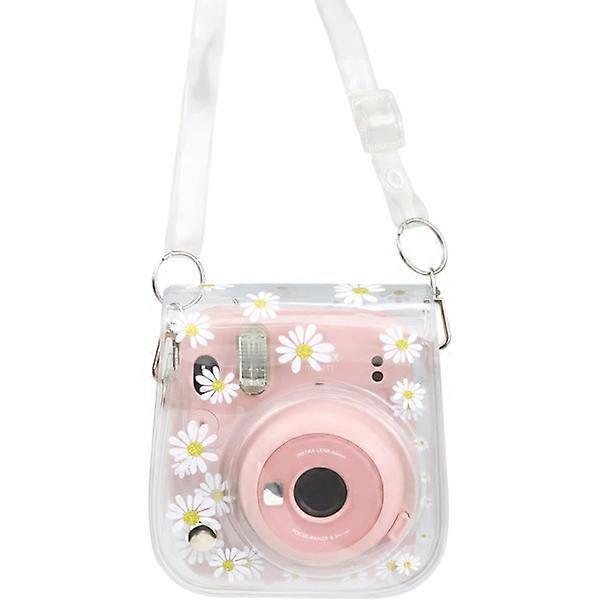 Camera Bag Small Transparent Camera Bag PVC Case with Shoulder Strap