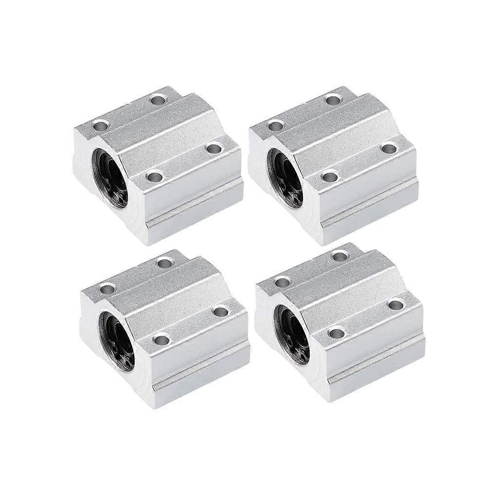 Linear Bearing Slide, 4pcs SCS12UU Sliding Blocks Linear Ball Bearing Slide Unit 36x42x28mm
