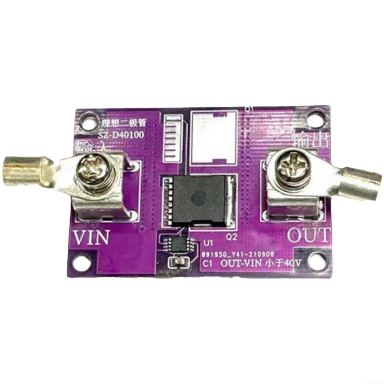 Solar Diode Module Backflow Protection 60A High-Current MOSFET Diode For Battery And Solar Panel 40A Without Terminal