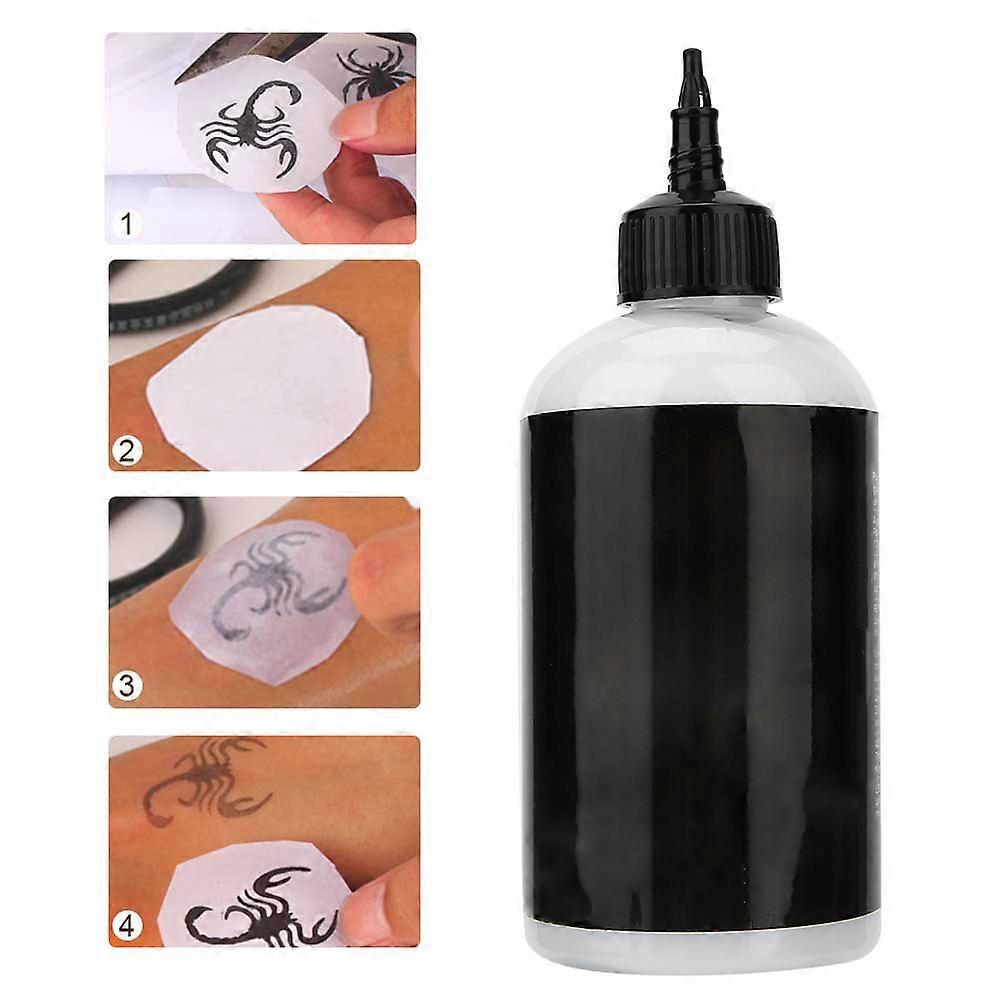 Professional Tattoo Transfer Gel, Tattoo Stencil Application Solution, Design Transfer, 250ml