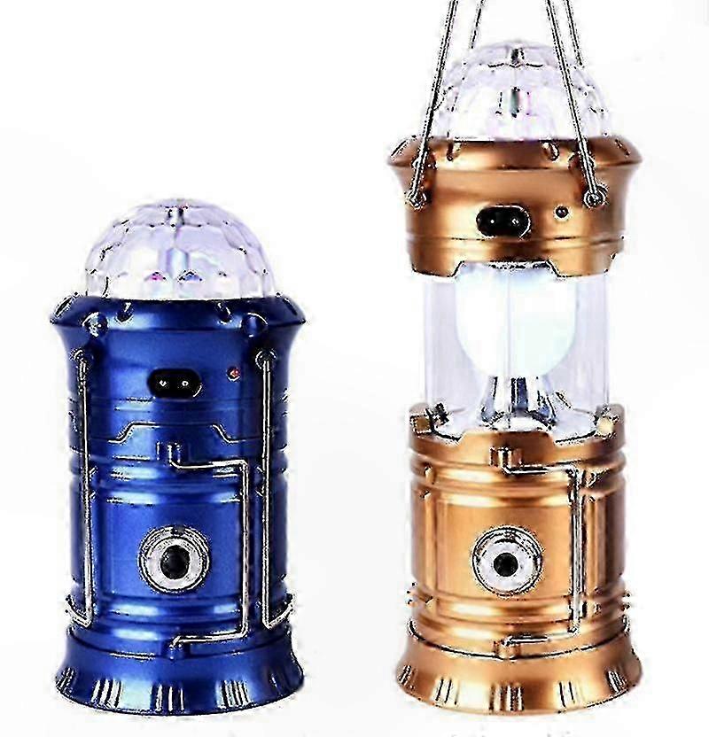 Portable Rechargeable LED Lantern for Camping, Emergency Flashlight, and Party Lighting Solution