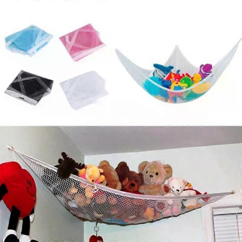 Large Toy Hammock Mesh Kids Bedroom Storage Nursery Teddy Bear Net Child Organizer Stuffed Towels Tidy Soft Storage Organizer