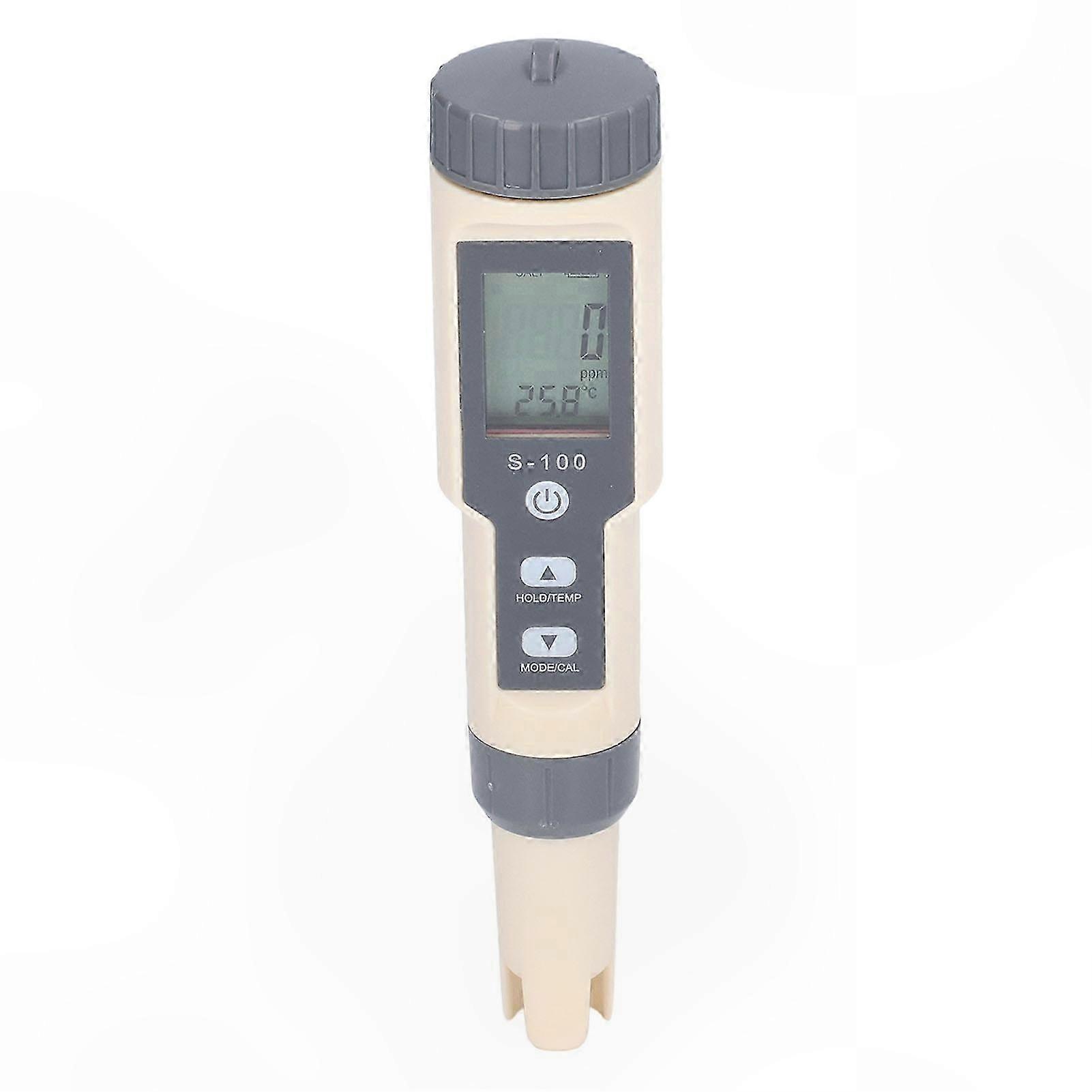 4-in-1 Water Quality Tester Pen for Salinity, EC, TDS, and Temperature with Backlight Display
