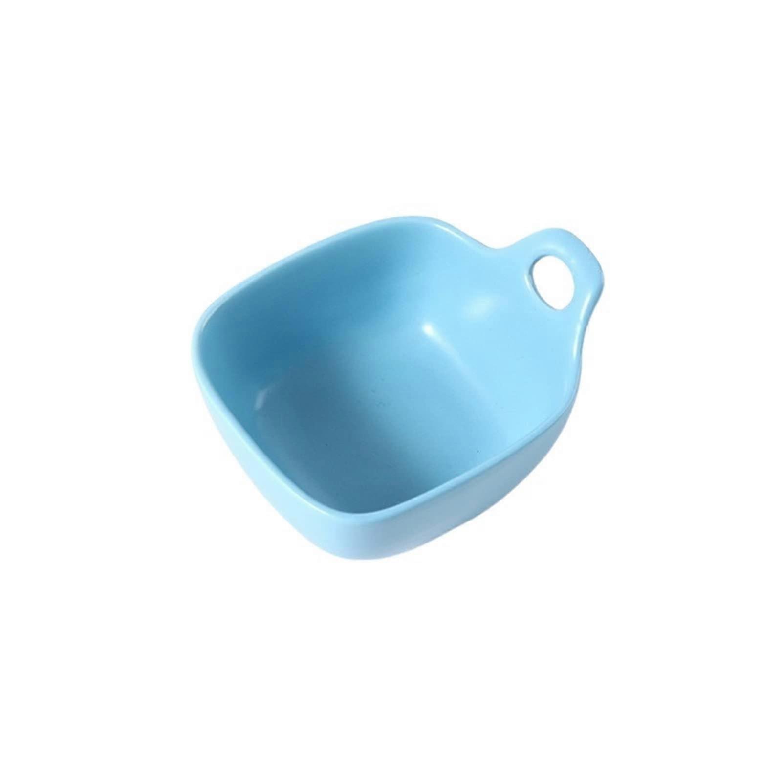 Fruit Tray Ceramic Dim Sum Bowl Blue Ceramic Dim Sum Bowl Fruit Salad Plate Soy Sauce Plate Kitchen Tableware